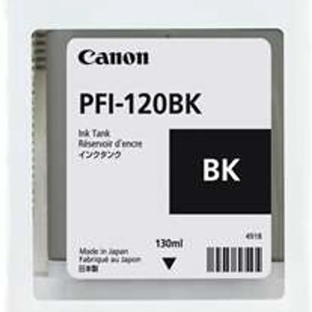 Canon PFI120 Negro Cartucho de Tinta Original - 2885C001 1