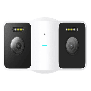 Xiaomi Outdoor Camera CW100 Dual Camara de Videovigilancia Exterior - Doble Lente Ultra Gran Angular - Resolucion 2K 3MP - Vision Nocturna a Todo Colo