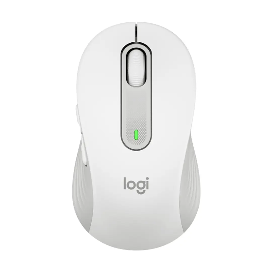 Logitech Signature M650 L Raton Inalambrico USB 2000dpi - 5 Botones - Uso Diestro - Color Blanco crudo 1
