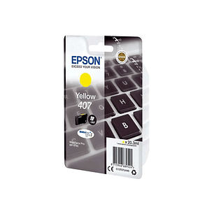 Epson 407 Amarillo Cartucho de Tinta Original - C13T07U440