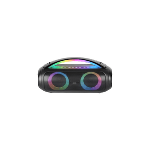 Mars Gaming MS-PULSE Altavoz Bluetooth de 50W - Luces RGB - Bateria de 5000mAh - Microfono Integrado - Color Negro