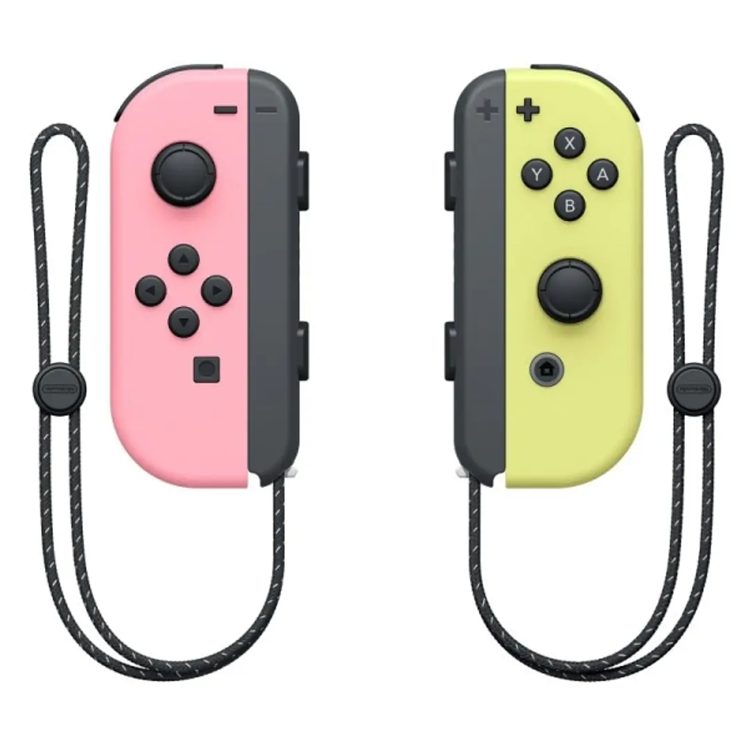 Nintendo Set de 2 Mandos Joy-Con Izquierdo/Derecho para Nintendo Switch - Bluetooth 3.0+HS - Autonomia hasta 20h - Vibracion HD - NFC para Amiibo - Ca 1