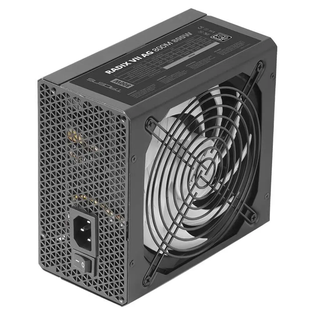Tacens Radix VII AG 800M Fuente de Alimentacion 80 Plus Silver 800W ATX - PFC Activo - Ventilador 140mm 1