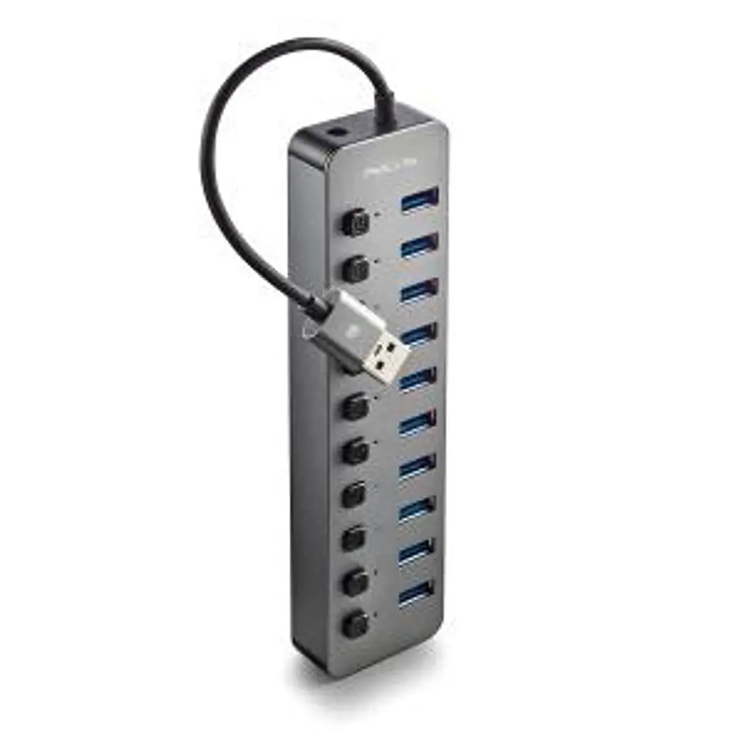 NGS IHUB10  Hub USB 3.0 - 10 Puertos USB 3.0 con Interruptores - Hasta 5Gbps 1
