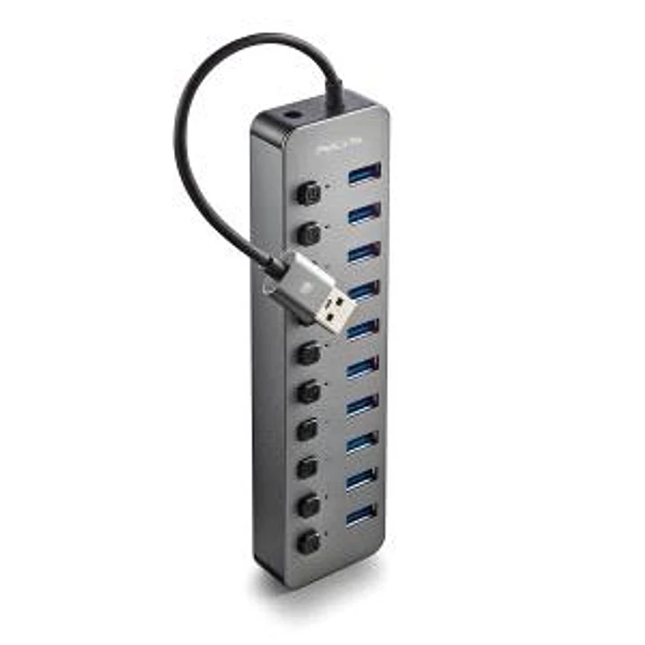 NGS IHUB10  Hub USB 3.0 - 10 Puertos USB 3.0 con Interruptores - Hasta 5Gbps 1