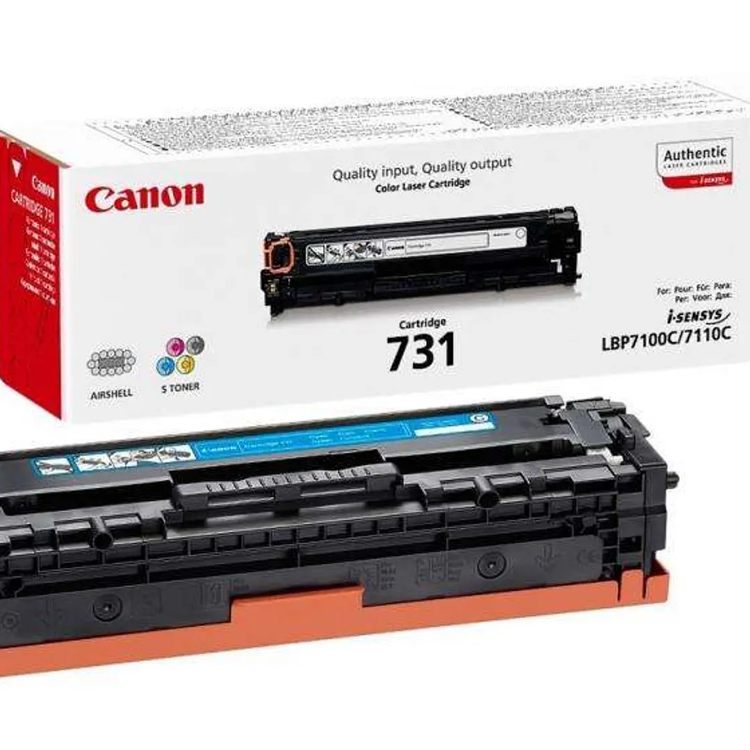 Canon 731 Cyan Cartucho de Toner Original - 6271B002 1