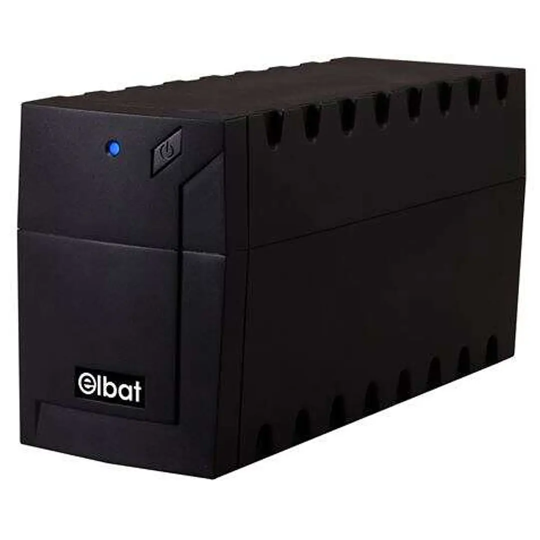 Elbat Delta SAI 900VA USB - 3x Shuckos - Estabilizador AVR - Funcion de Arranque en Frio 1
