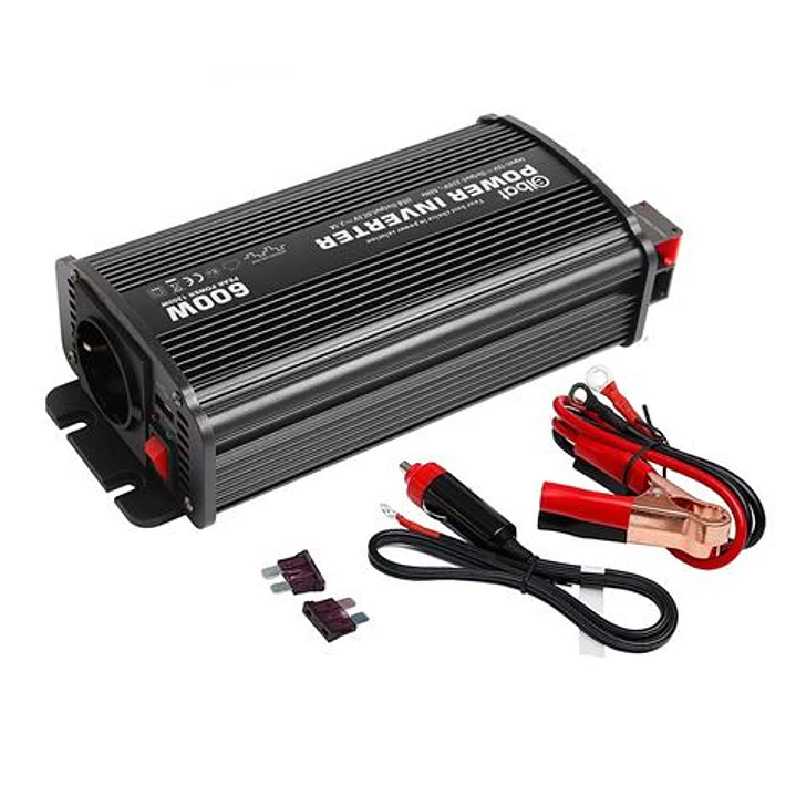 Elbat Convertidor de Corriente 600W - Color Negro 1