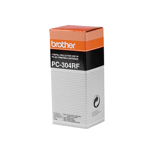 Brother PC304RF Pack de 4 Rollos de Transferencia Termica Originales