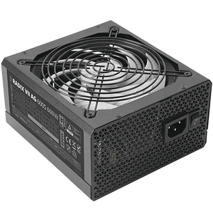 Tacens Radix VII AG 600S Fuente de Alimentacion 600W ATX - PFC Activo - Ventilador 140mm de 12dB - 80 Plus Silver - Cableado Modular - 160x150x85mm - 
