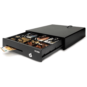 Safescan LD-3336 Cajon Portamonedas - 8 Compartimentos para Monedas - 3 Compartimentos para Billetes - hasta 500.000 Aperturas