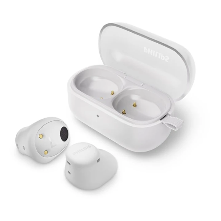 Philips Auriculares Intraurales Inalambricos - Bluetooth - TWS - IPX4 - Microfono Integrado - Color Blanco 1