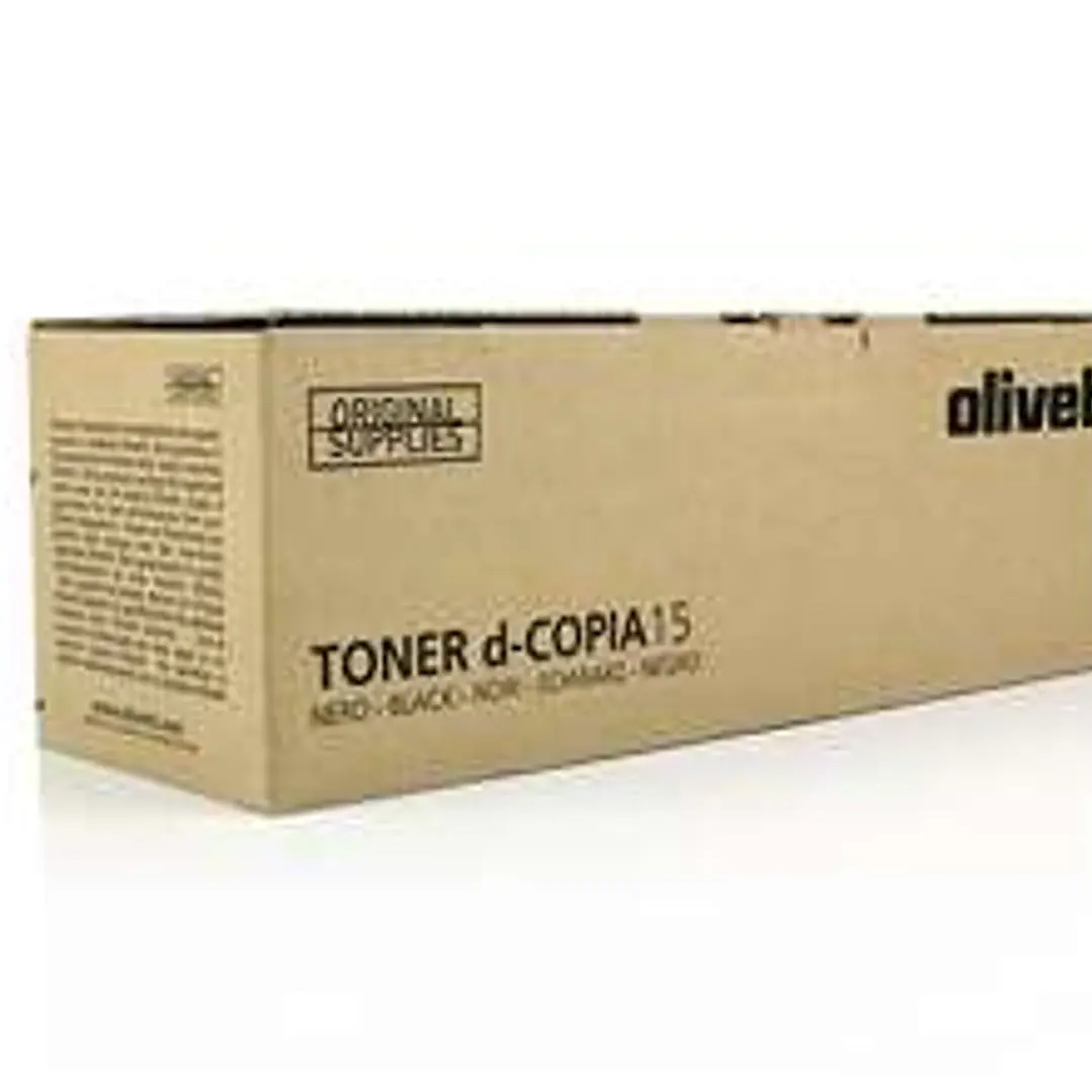 Olivetti D-Copia 15/D-Copia 20 Negro Cartucho de Toner Original - B0360 1