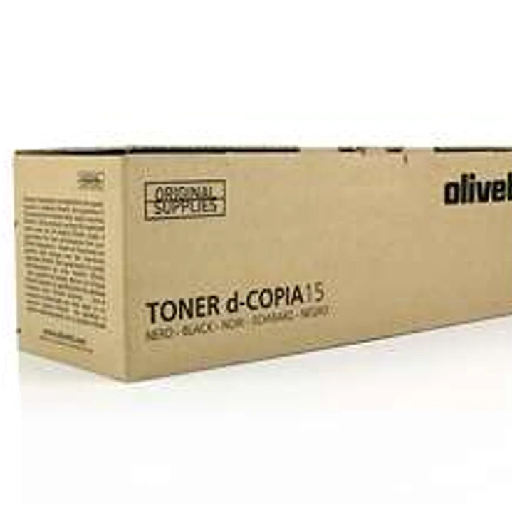 Olivetti D-Copia 15/D-Copia 20 Negro Cartucho de Toner Original - B0360 1