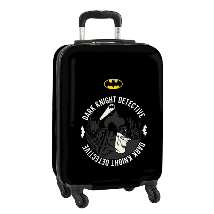 Safta Batman Hero Maleta Trolley de Cabina 20 - Cierre con Candado - Interior Forrado - Ruedas Giratorias - Asa Extensible - Material ABS y PC - 40.1 1