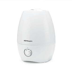 Orbegozo HU 2055 Humidificador 350mL/h - Potencia 30W - Deposito de 5L - Purifica y Neutraliza Malos Olores - Ajustable 360° - Caudal Regulable - Apag