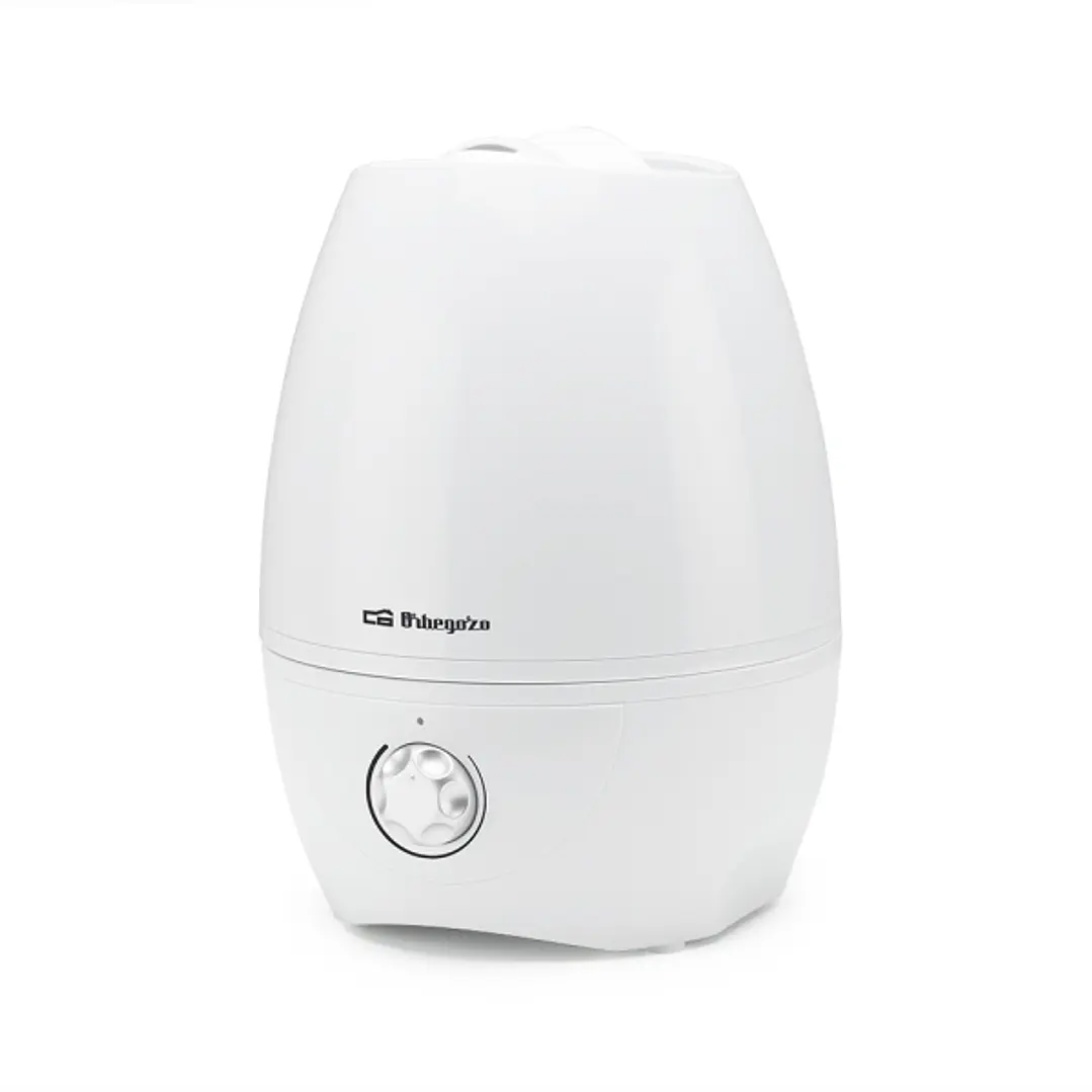 Orbegozo HU 2055 Humidificador 350mL/h - Potencia 30W - Deposito de 5L - Purifica y Neutraliza Malos Olores - Ajustable 360° - Caudal Regulable - Apag 1