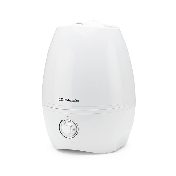 Orbegozo HU 2055 Humidificador 350mL/h - Potencia 30W - Deposito de 5L - Purifica y Neutraliza Malos Olores - Ajustable 360° - Caudal Regulable - Apag 1