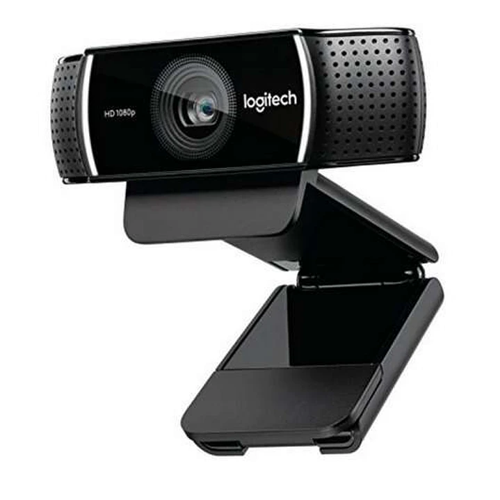 Logitech C922 Pro Stream Webcam Full HD 1080p USB - Microfonos Integrados - Tripode de Mesa - Cable de 1.50m - Color Negro 1