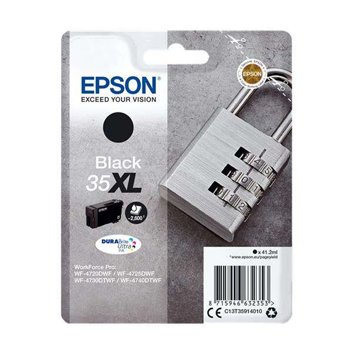 Epson T3591 (35XL) Negro Cartucho de Tinta Original - C13T35914010 1