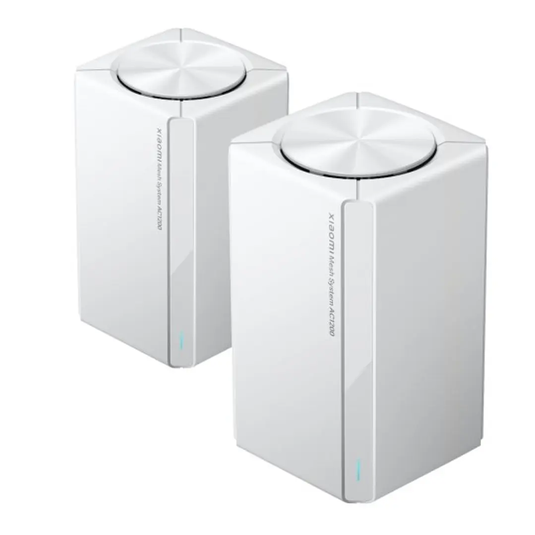Xiaomi AC1200 Pack de 2 Sistemas WiFi Mesh Dual Band - Velocidad hasta 1200Mbps - 2 Puertos RJ-45 1