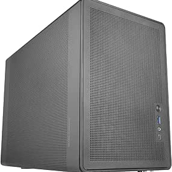 Mars Gaming MC-XPRO Minitorre Ultracompacta - Soporte MicroATX/Mini-ITX - Rejilla de Refrigeracion 360° - Ventilador Trasero de 120mm - 4 Ranuras de E 1