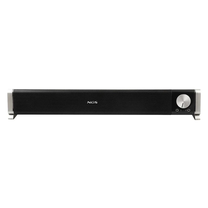 NGS SB500-BT Barra de Sonido Bluetooth 20W - Alimentacion por USB - Entrada Jack y Microfono - Salida Auriculares - Control de Volumen Integrado - Dis 1