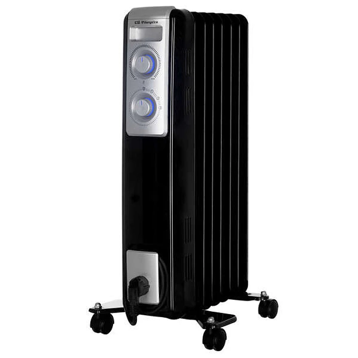 Orbegozo RN-1500 Radiador de Aceite Elegance - Potente y Silencioso - Potencia Maxima 1500W - Diseño Moderno - Facil de Transportar - Seguro y Eficien 1