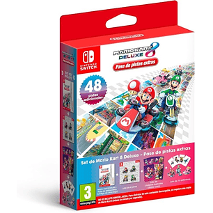 Nintendo Mario Kart 8 Booster Pack Contenido Adicional para Videojuego Mario Kart 8 Deluxe - Genero Carreras/Party - PEGI 3