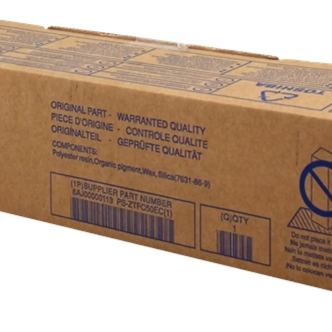 Toshiba T-FC50EC Cyan Cartucho de Toner Original - 6AJ00000113/6AJ00000227/6AJ00000301 1