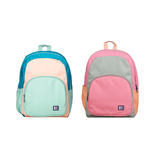 Oxford Mochila Reversible 2 en 1 Colorblock - Poliester Reciclado RPET - Capacidad 18L - 2 Modelos Disponibles