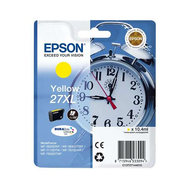 Epson T2714 (27XL) Amarillo Cartucho de Tinta Original - C13T27144012 1
