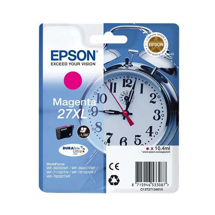 Epson T2713 (27XL) Magenta Cartucho de Tinta Original - C13T27134012 1