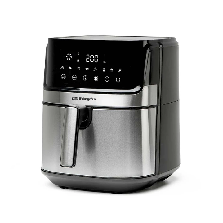 Orbegozo FDR 6510 Freidora sin Aceite Saludable - Capacidad 6.5L - Potencia 1700W - 8 Programas de Coccion - Pantalla LED Tactil - Sistema de Segurida 1