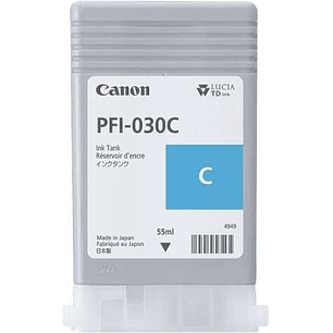 Canon PFI030 Cyan Cartucho de Tinta Original - 3490C001