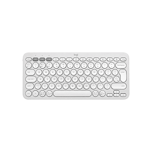 Logitech Pebble Keys 2 K380s Teclado Inalambrico - Bluetooth + RF Logi Bolt - Teclas Silenciosas de Perfil Bajo - Easy?Switch para 3 Dispositivos - Fo