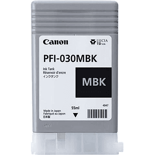 Canon PFI030 Negro Mate Cartucho de Tinta Original - 3488C001