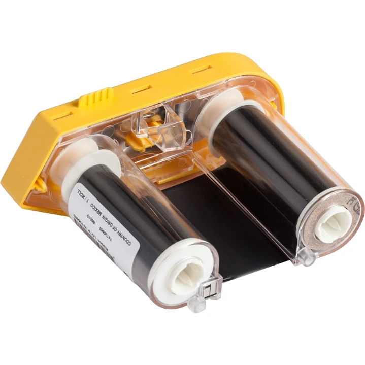 Brady M61-R6010 Negro Cinta de Impresora Original de Etiquetas - Sin Halogenos - M61-R6010 1