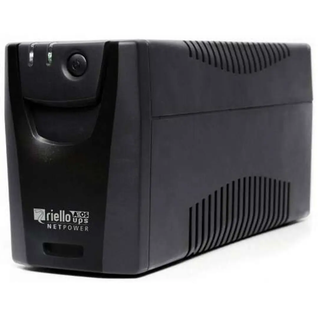 Riello Net Power SAI 600 VA/360W - Tecnologia Line Interactive - USB, 2x Shucko 1