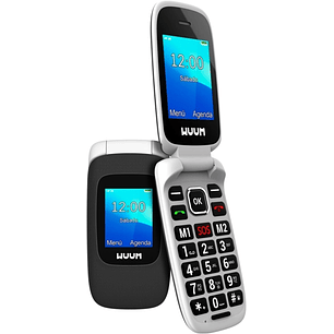 SPC Wuum Telefono de Tapa - Doble Pantalla 2.4