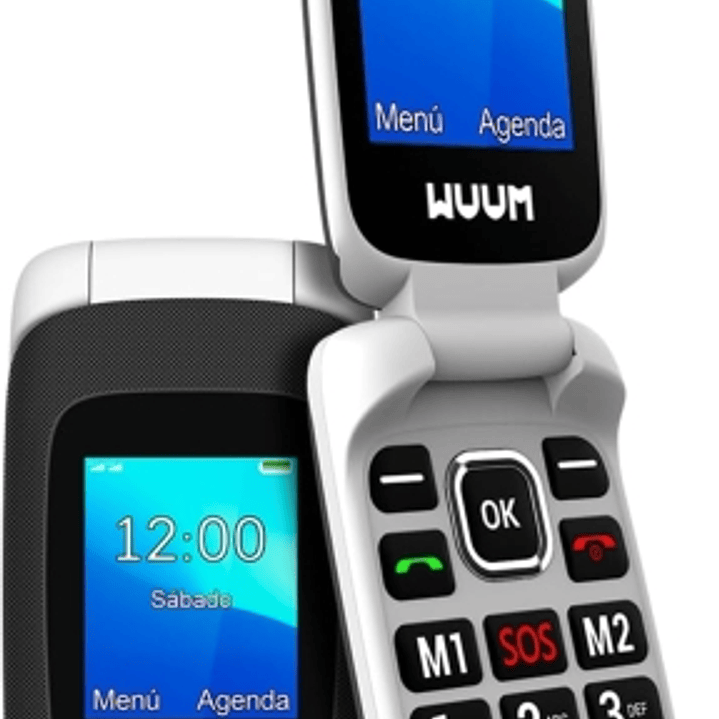 SPC Wuum Telefono de Tapa - Doble Pantalla 2.4