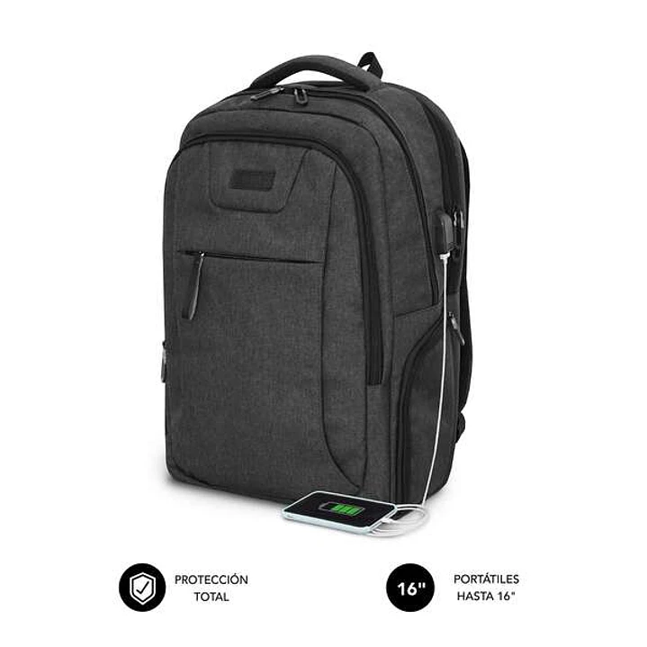 Subblim Mochila Air Padding para Portatil de 16
