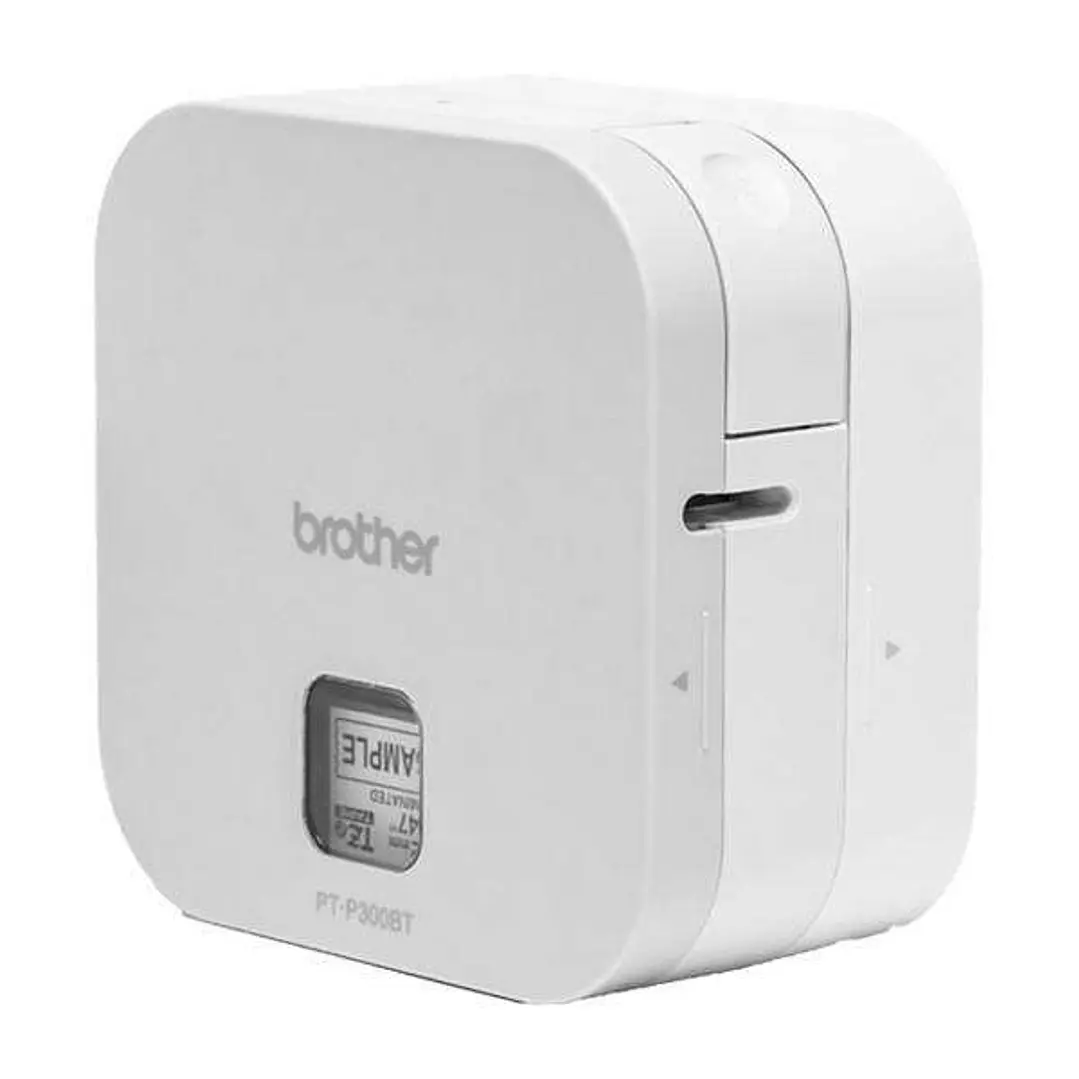 Brother PT-P300BT Cube Rotuladora Electronica Portatil Bluetooth - Resolucion 180ppp - Velocidad 20mms - Color Blanco 1