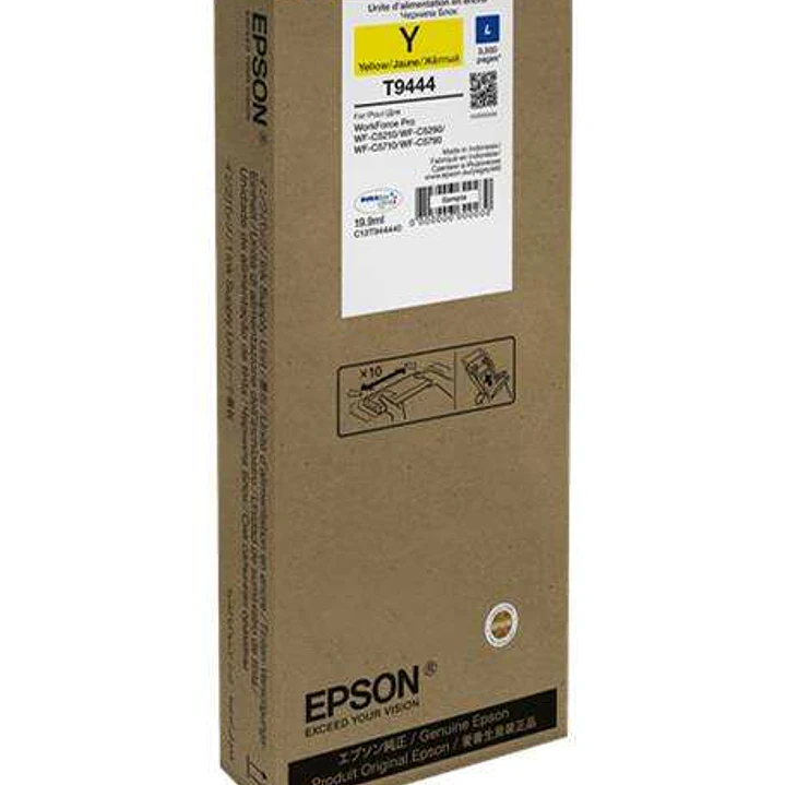 Epson T9444 Amarillo Cartucho de Tinta Original - C13T944440 1