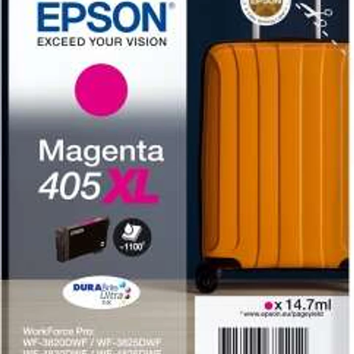 Epson 405XL Magenta Cartucho de Tinta Original - C13T05H34010 1