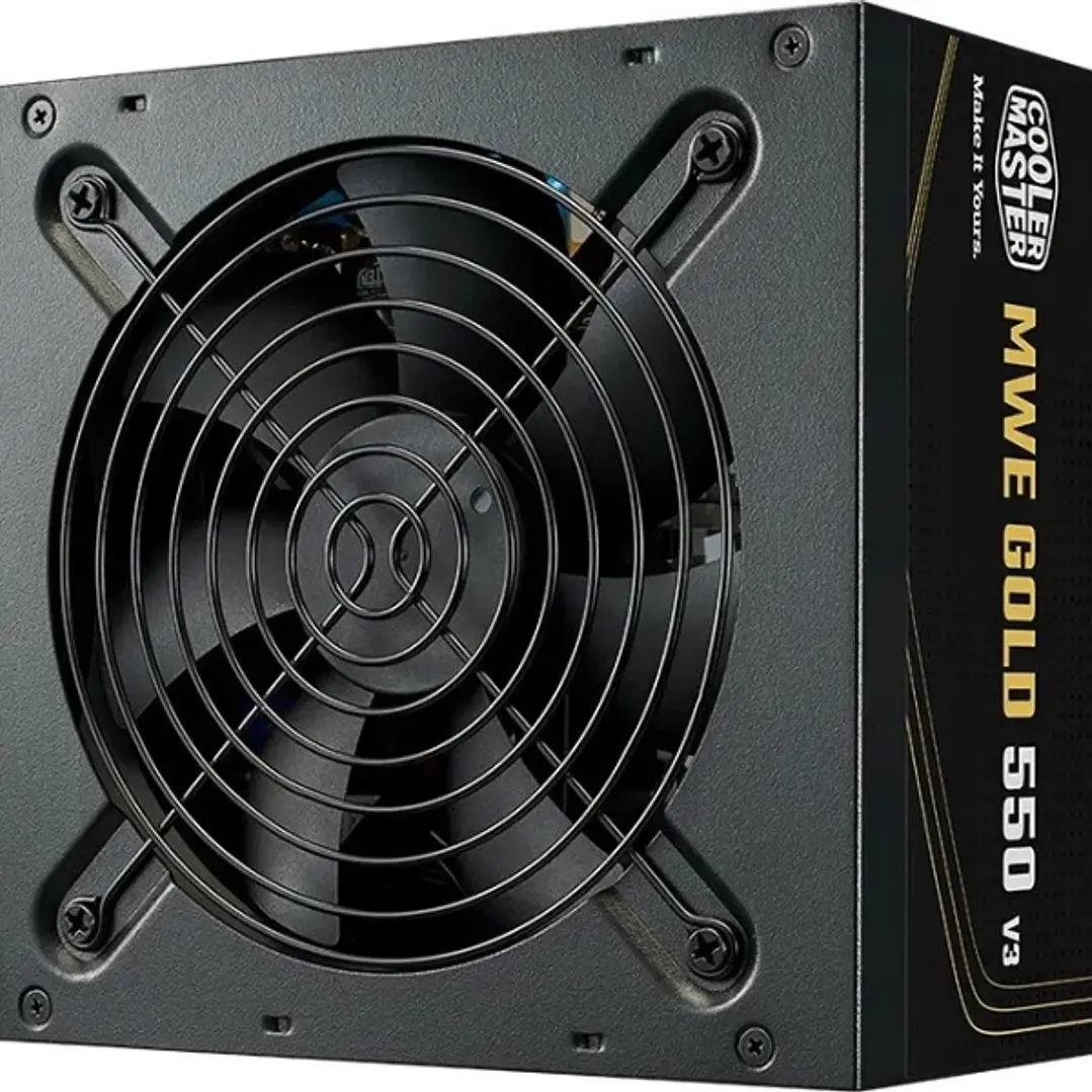 Cooler Master Fuente de Alimentacion 80 Plus Gold 550W ATX 3.1 - PFC Activo - Ventilador 120mm 1