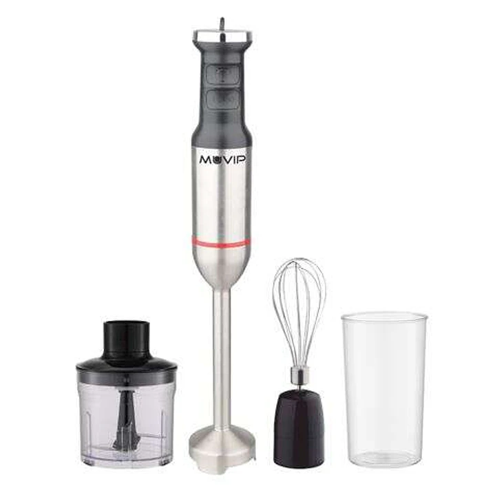 Muvip Batidora de Mano Inox 1700W + Accesorios 1