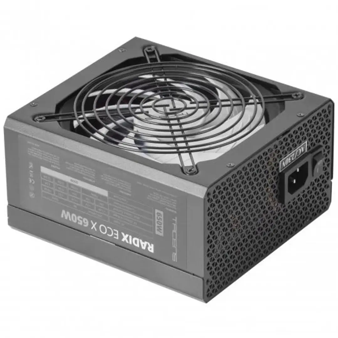 Tacens Radix ECO X 650 Fuente de Alimentacion 650W ATX - PFC Activo - Ventilador 140mm 1