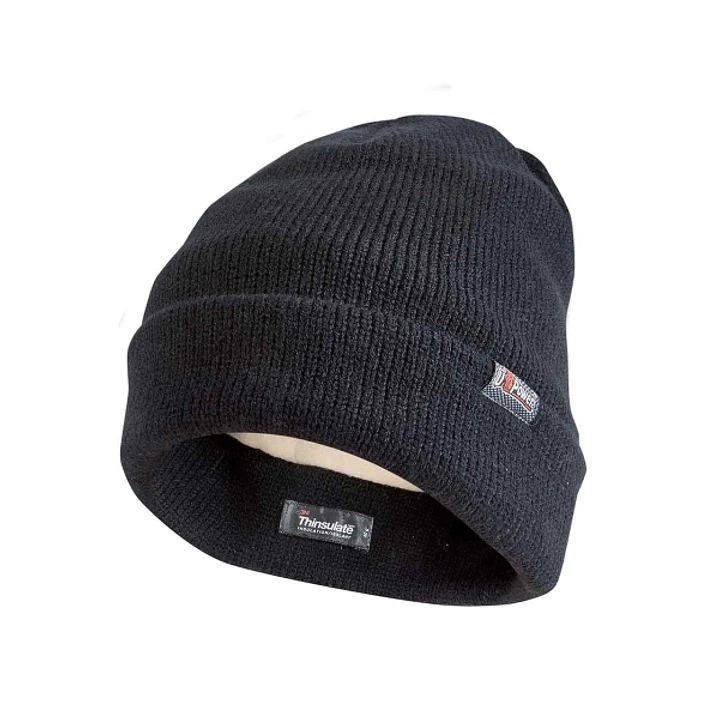 Upower One Ropa de Trabajo con Gorro de Invierno Thinsulate - Talla Unica - Linea Plus, Maxima Funcionalidad, Comodidad y Proteccion - Color Negro Car 1
