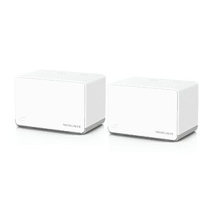 Mercusys H70X Sistema Wi-Fi 6 Mesh AX1800 Doble Banda - 2 Unidades Halo - Cobertura hasta 550 m² - Color Blanco